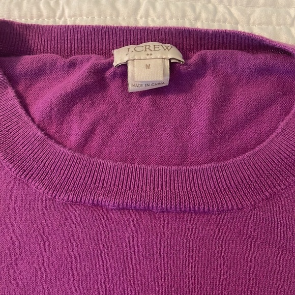 J. Crew sleeveless purple women top medium - Picture 2 of 3